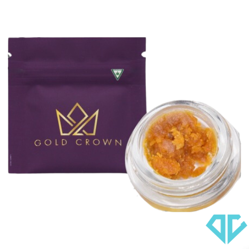 Photograph of product: Gold Crown x Doghouse Gratiot Gold Crumble 1g