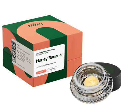Photograph of product: Live Resin Honey Banana - Concentrate (1.0g)