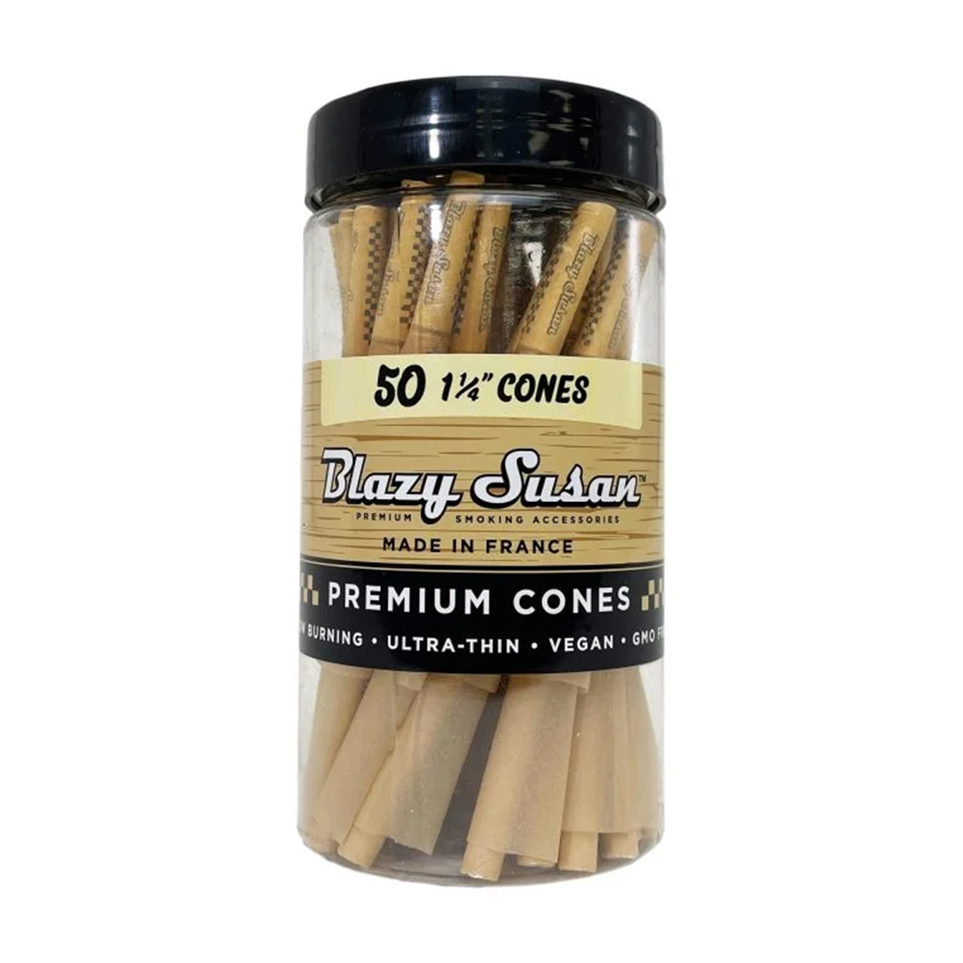 Photograph of product: Blazy Susan Unbleached Cones 50 pack 1 1/4