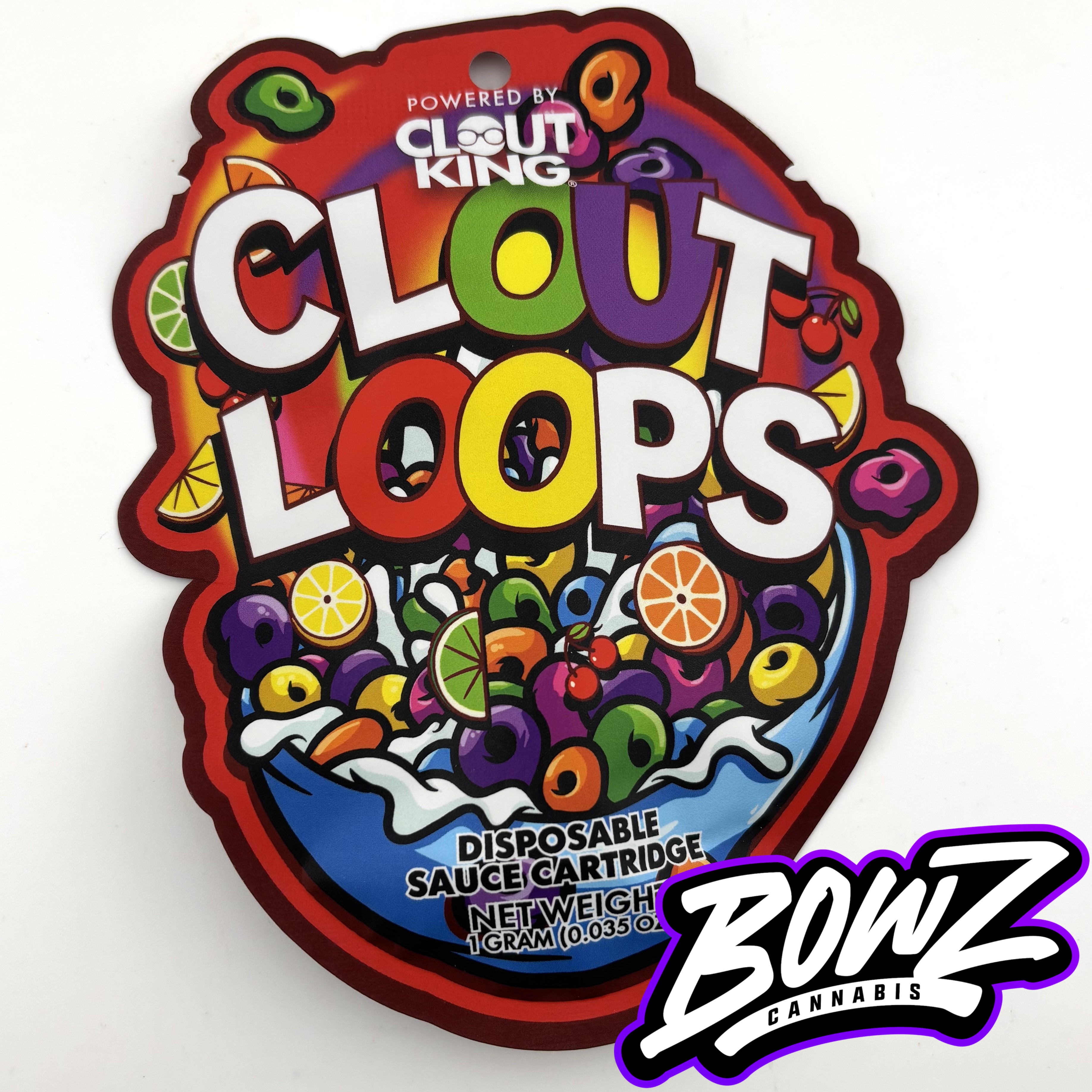 Photograph of product: Clout King x Terpenstein - Disposable Vape - (1g) - Oui'd Hybrid - **CLOUT LOOPS**