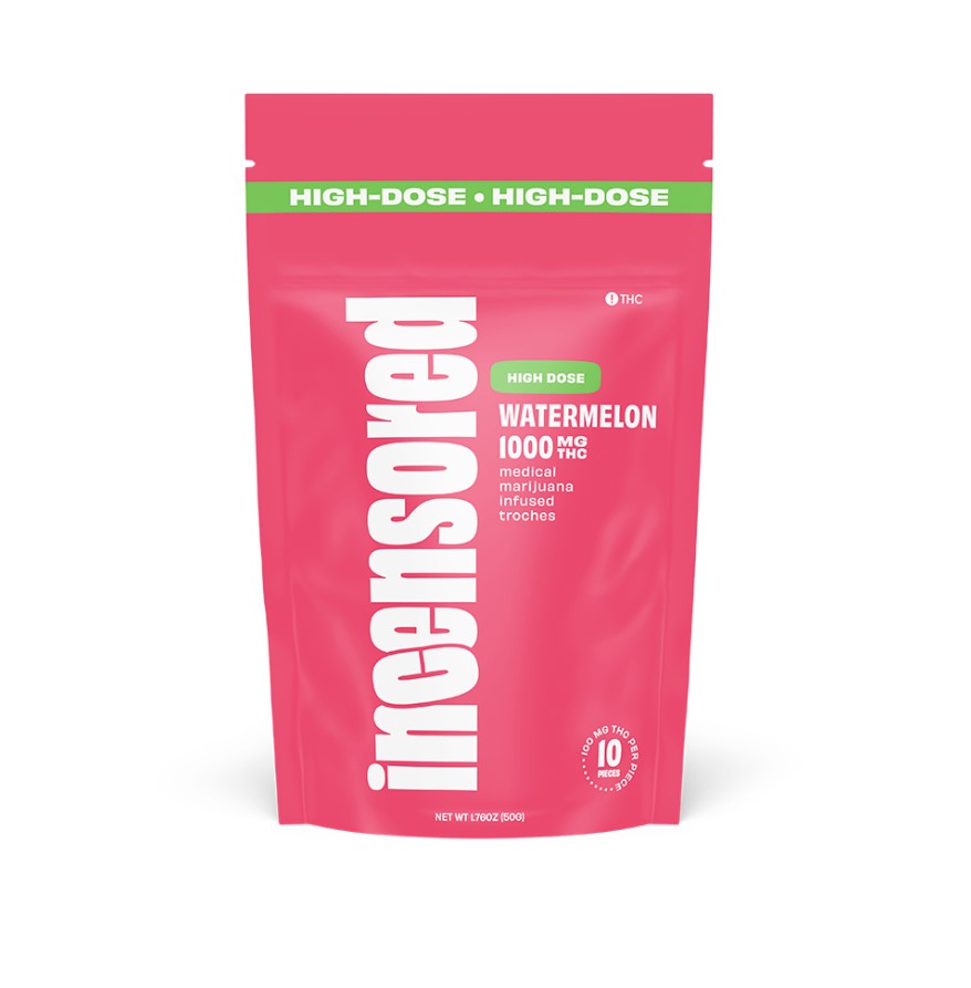 Photograph of product: Watermelon Troches | 100mg/10pk (1000mg)