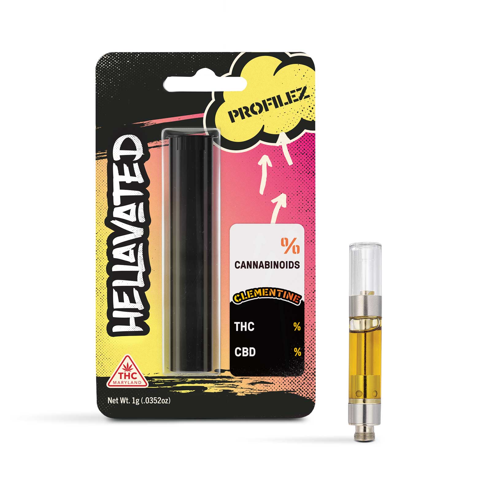Photograph of product: Clementine Cartridge | 1g
