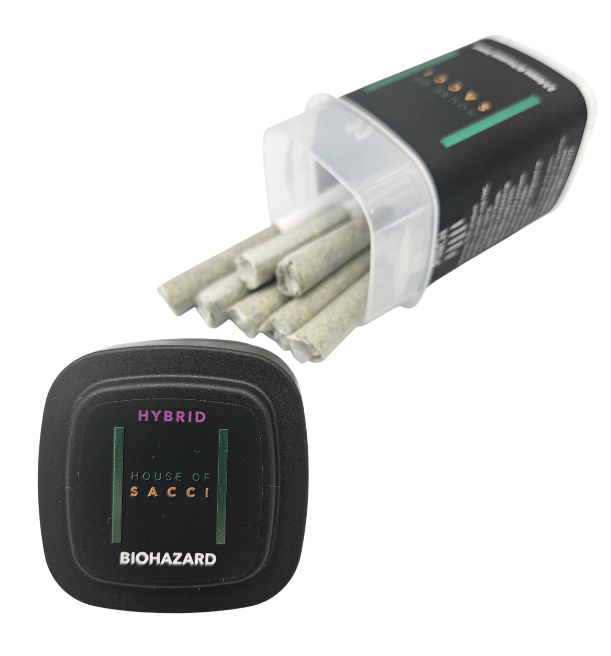 Photograph of product: Biohazard - Pre-Roll 7 Pack (3.5g)