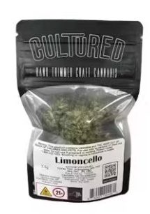 Photograph of product: Cultured | Limoncello | Whole Flower | 3.5G