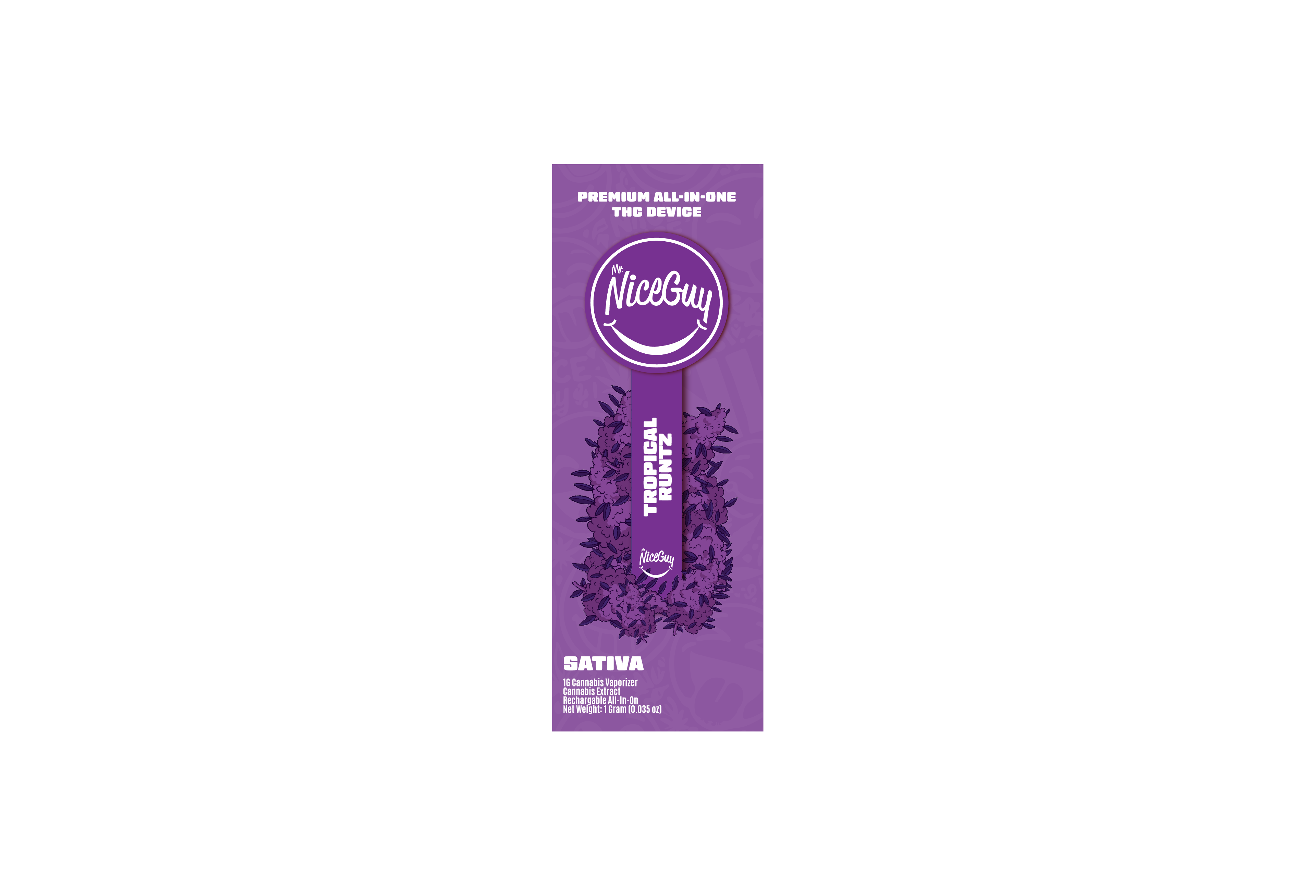 Photograph of product: 1G DISPOSABLE - TROPICAL RUNTZ
