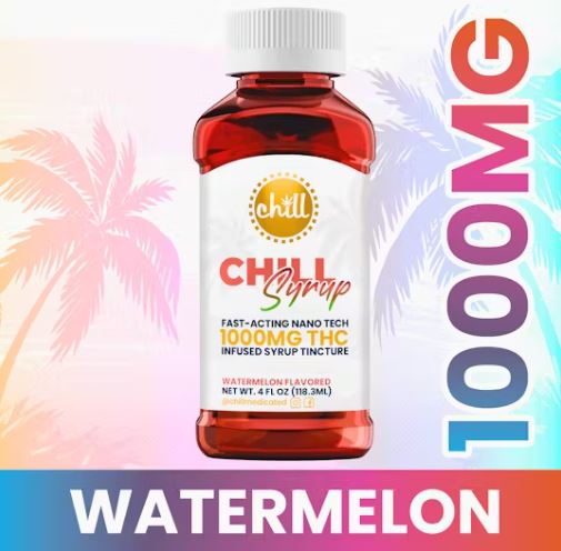 Photograph of product: CHILL - Watermelon Nano Syrup Tincture (1000mg)