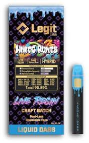 Photograph of product: Legit Labs - Blue Banana Mints - Budder
