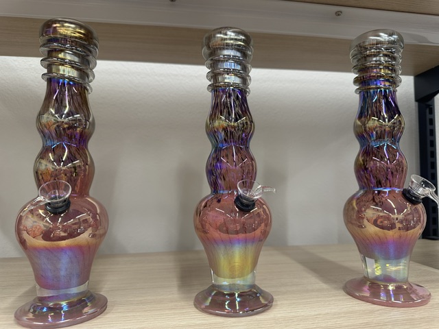 Photograph of product: 12" Soft Glass Bong - Multicolor