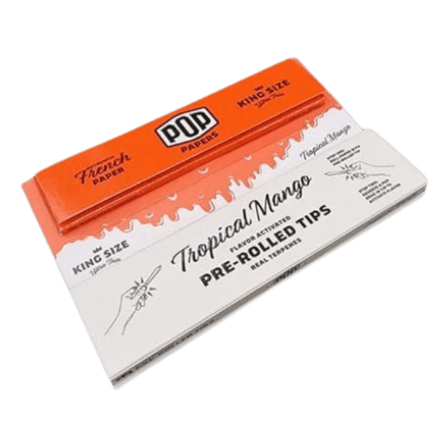 Photograph of product: POP Papers + Tips | King Size | 12pk - 