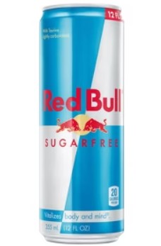 Photograph of product: 12floz Red Bull Energy - Sugar Free