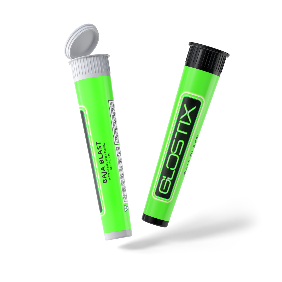 Photograph of product: GloStix - Pre-Roll - Baja Blast