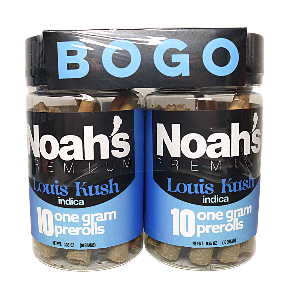 Photograph of product: Noahs Premium Preroll 20pk 20g - Louis Kush (I)