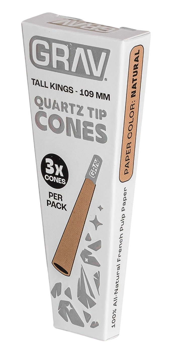 Photograph of product: 3PK Tall Kings Quartz Tip Cones
