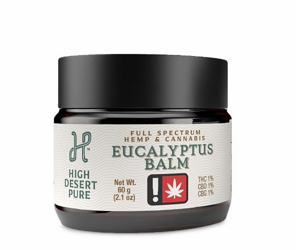 Photograph of product: Eucalyptus Balm | 1:1:1 (TH-oui:CBD:CBG)
