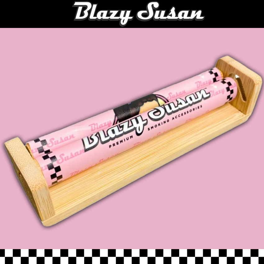 Photograph of product: BLAZY SUSAN I 110 MM I KING SIZE BAMBOO ROLLING MACHINE