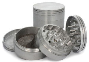 Photograph of product: 4 Part Aluminum Grinder - 50mm