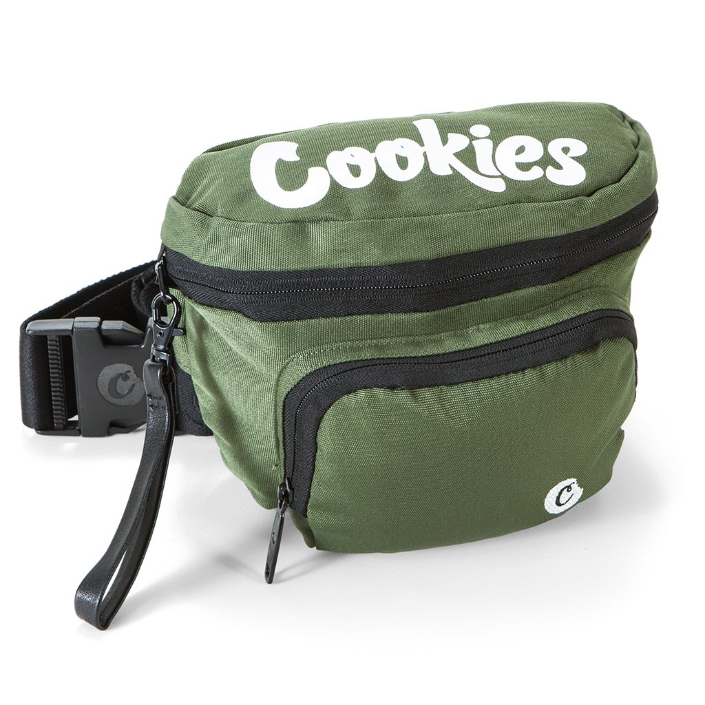 Photograph of product: Cookies - Nylon Fanny Pack - Olive