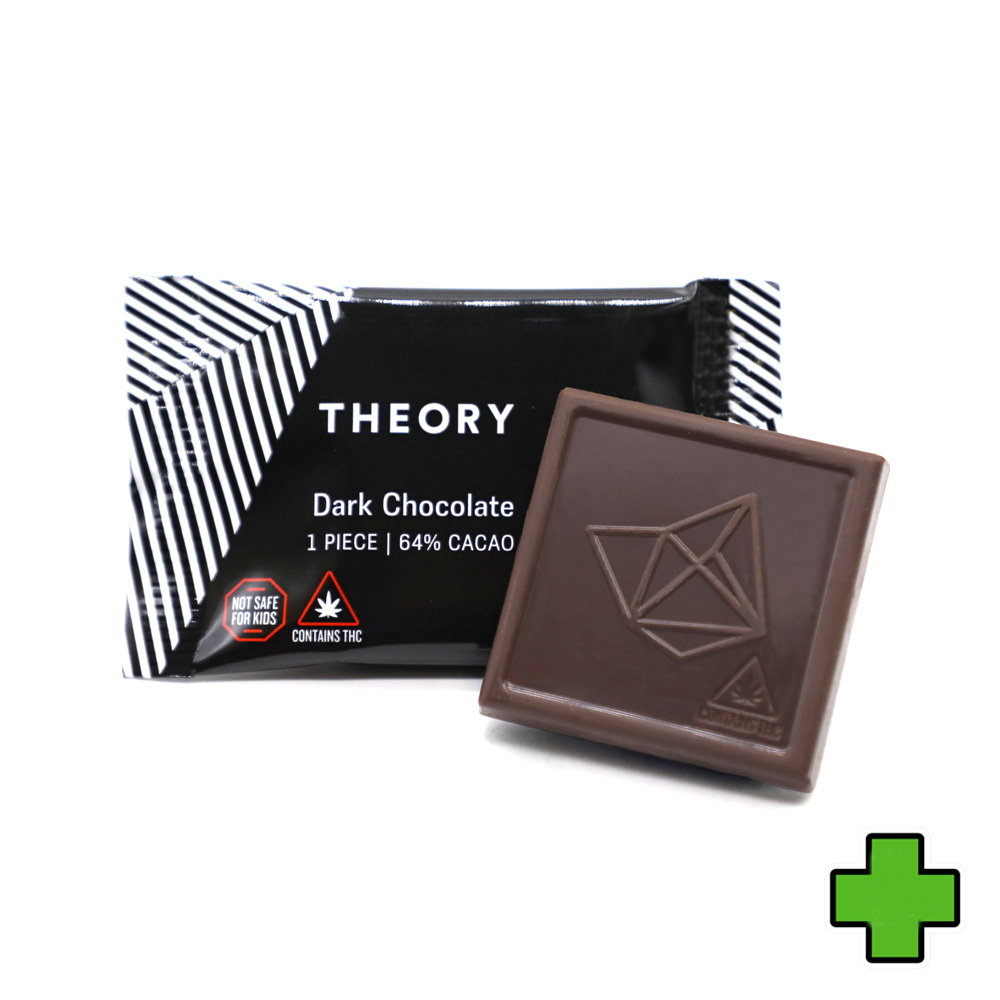 Photograph of product: Single Serving Dark Chocolate Square [HIGH-DOSE] (100mg)