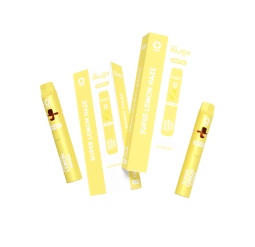 Photograph of product: Cure Injoy | Super Lemon Haze | All-In-One