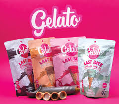 Photograph of product: Gelato Last Bites - Pumpkin Pie - 200mg