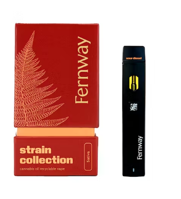 Photograph of product: Fernway Sour Diesel Vape AIO