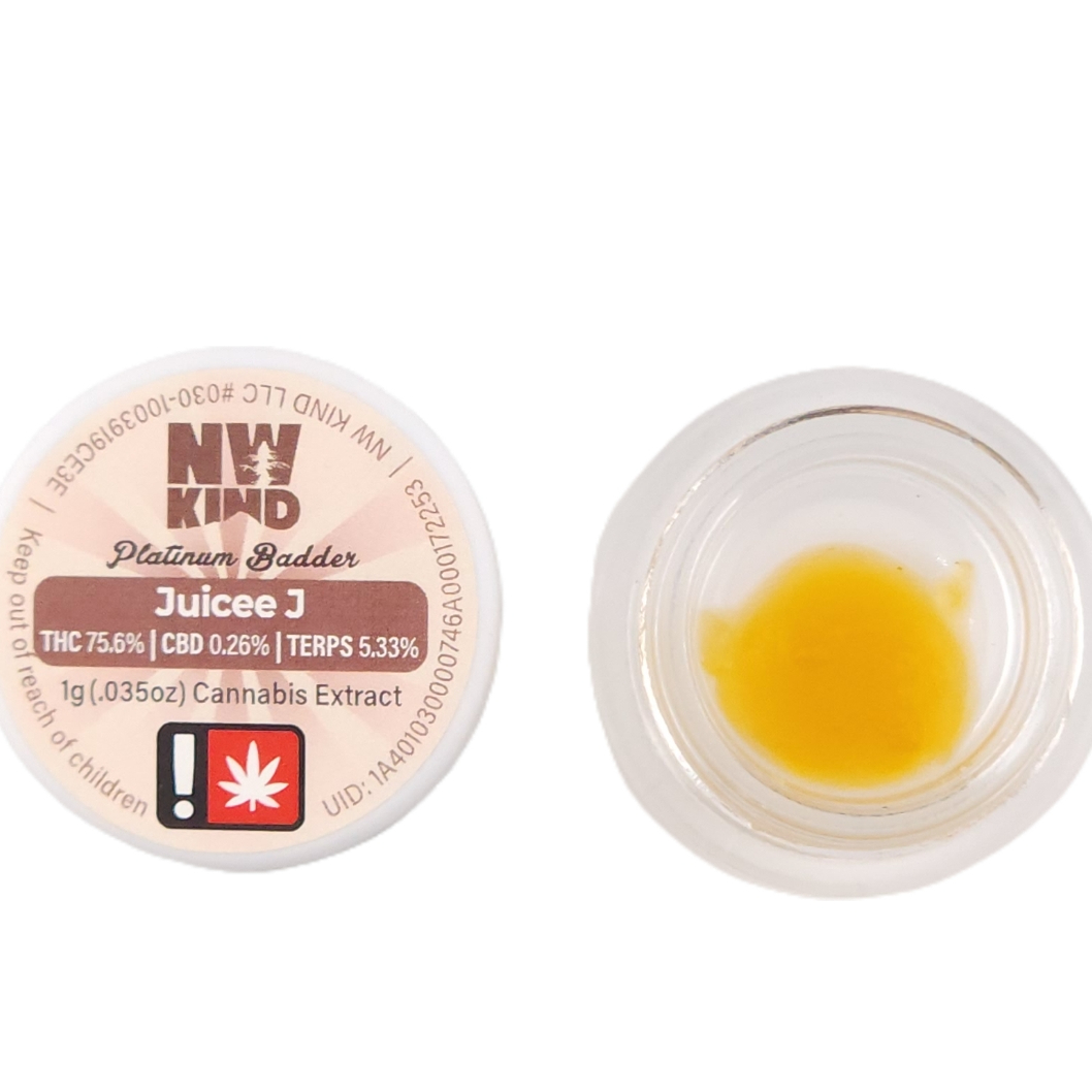 Photograph of product: NW Kind | 1g BHO Badder [H] | Juicee J