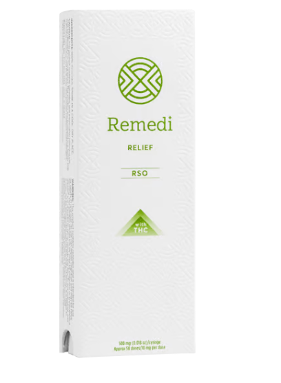 Photograph of product: REMEDI RELIEF RSO .5G