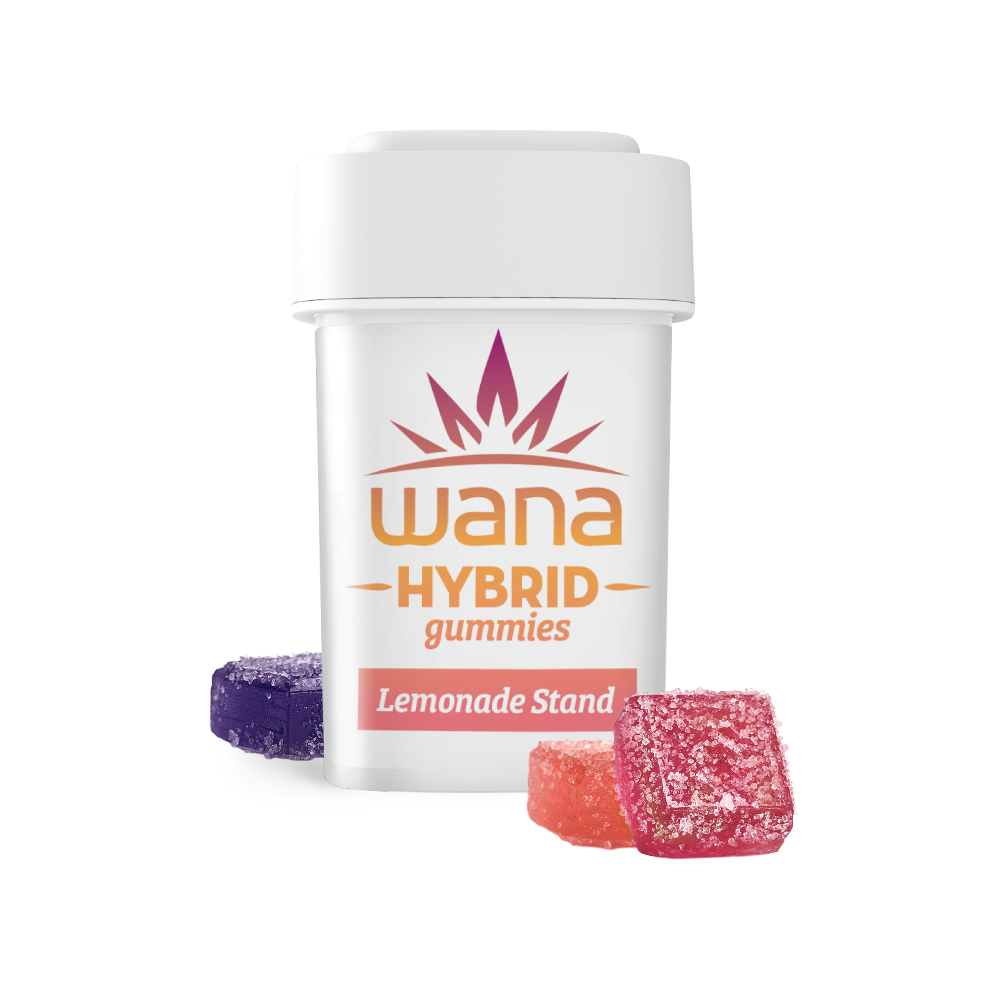 Photograph of product: Wana Classic Sour Gummies | Lemonade Stand Hybrid