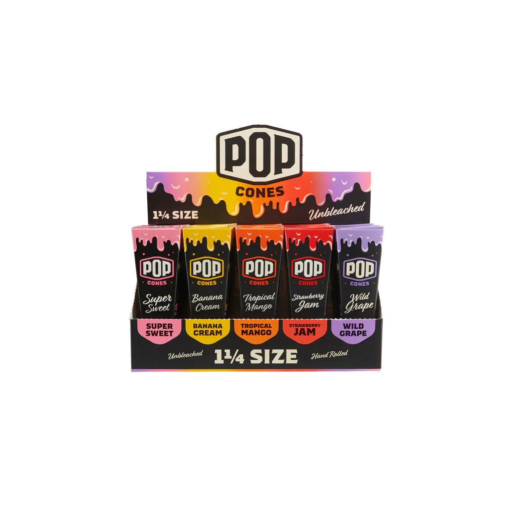 Photograph of product: Pop Cones - King Size 3pk - Wild Grape