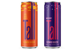 Photograph of product: Tall Elevated Seltzer Dark Berry 5mg