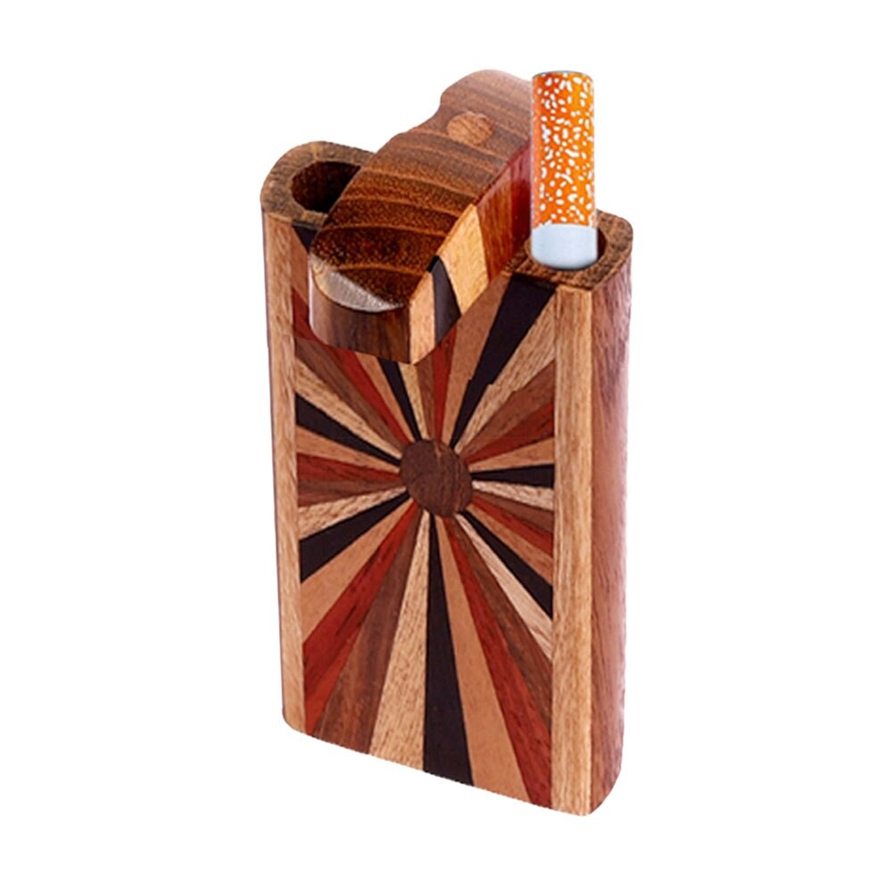Photograph of product: Generic Wood Dugout w/ Horizon Woodworked Design 3.5"