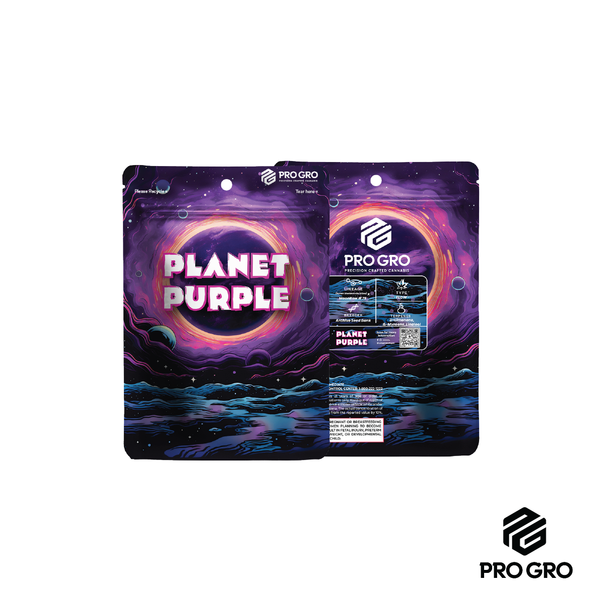 Photograph of product: ProGro - Planet Purple 3.5g