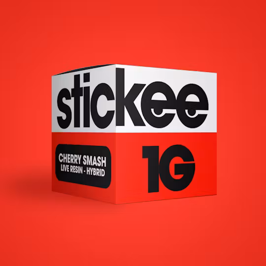 Photograph of product: Stickee - Live Resin - Cherry Smash