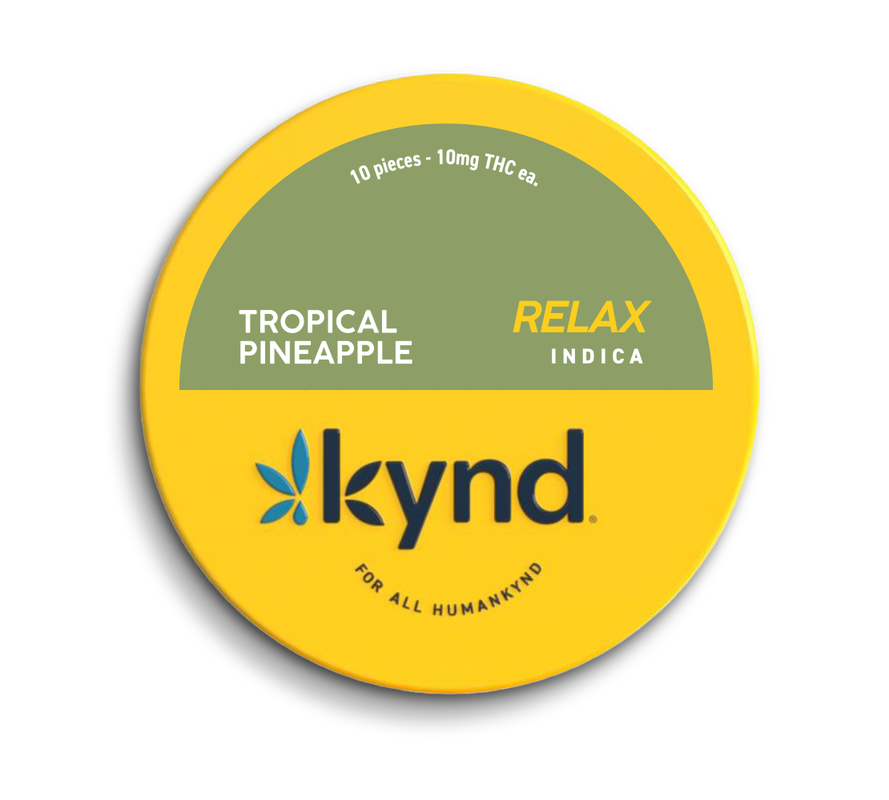 Photograph of product: KYND Tropical Pineapple Gummies