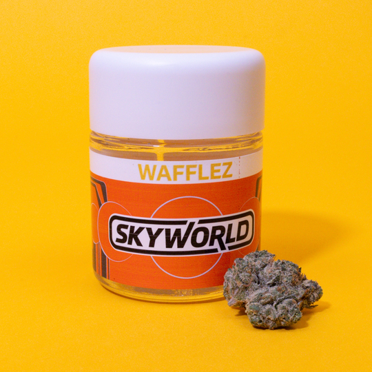 Photograph of product: Wafflez- SKYWORLD- Flower - 3.5g