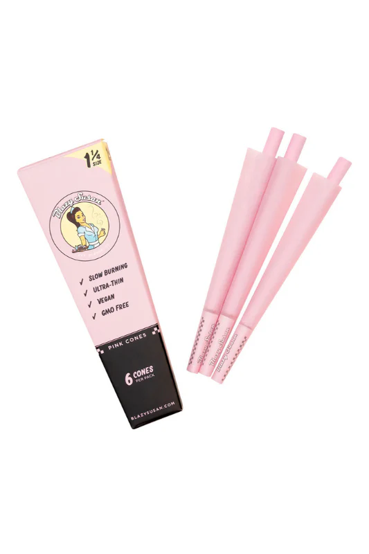 Photograph of product: Blazy Susan Pink Cones 1 - 6 Pack