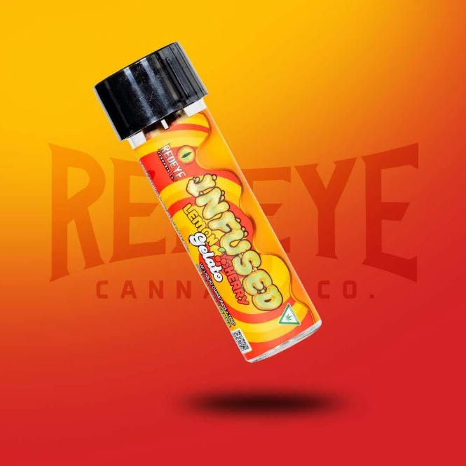 Photograph of product: Red Eye | Lemon Cherry Gelato Infused 3 Pack Liquid Terps & Diamonds