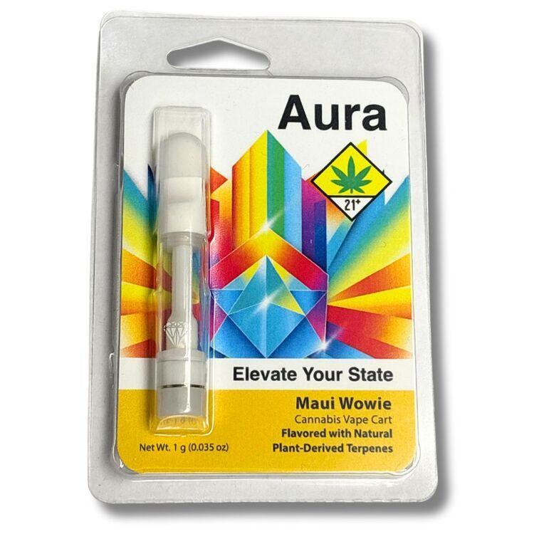 Photograph of product: Maui Wowie Distillate Cartridge (Aura)