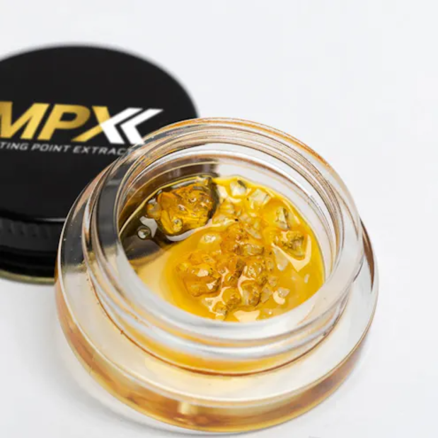 Photograph of product: MPX | Glitter Bomb | Concentrates | Rosin | 1g