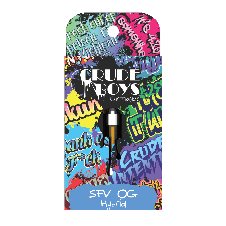 Photograph of product: Crude Boys 510 Cartridge | SFV OG