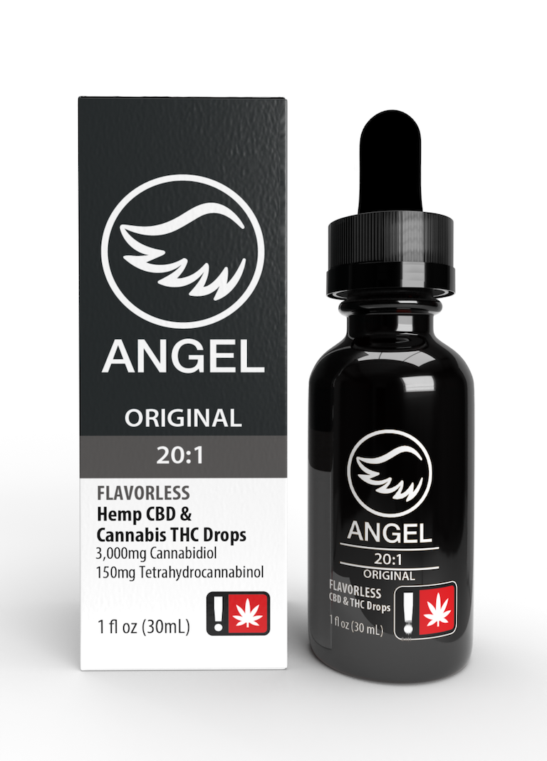 Photograph of product: Angel Tincture | 20:1 CBD/TH-oui