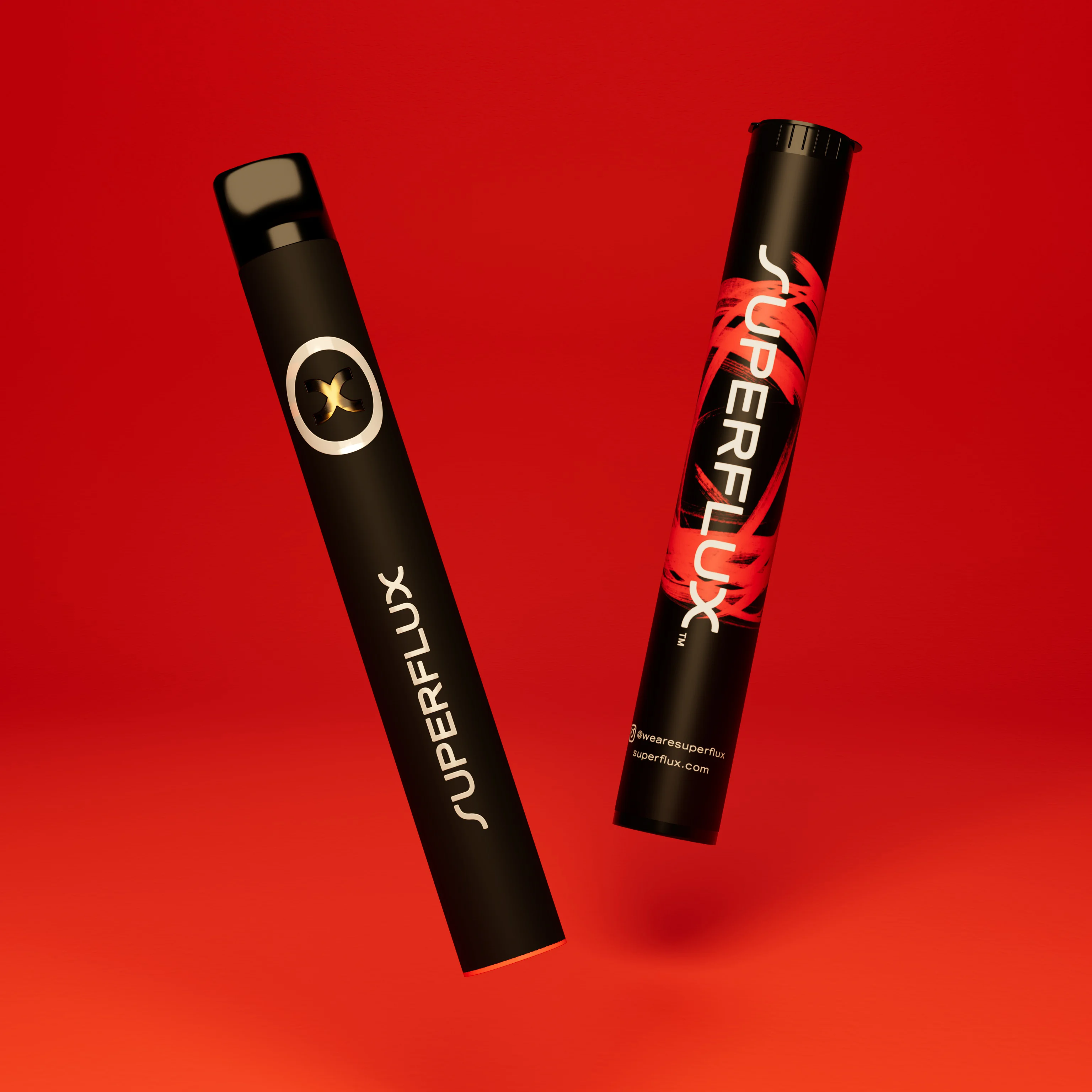 Photograph of product: Superflux - Mint Cake - Live Resin Disposable Vape - 1g