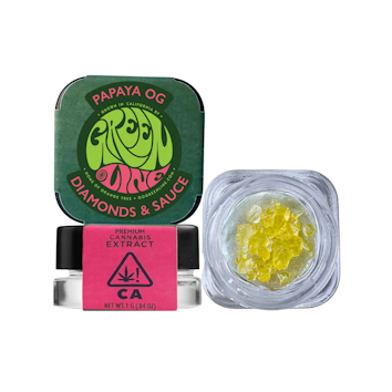 Photograph of product: Papaya OG - Diamonds & Sauce 1G