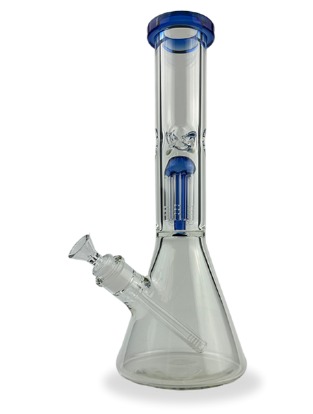 Photograph of product: 12" SirEEL Color Accented Perc Bong (Assorted)