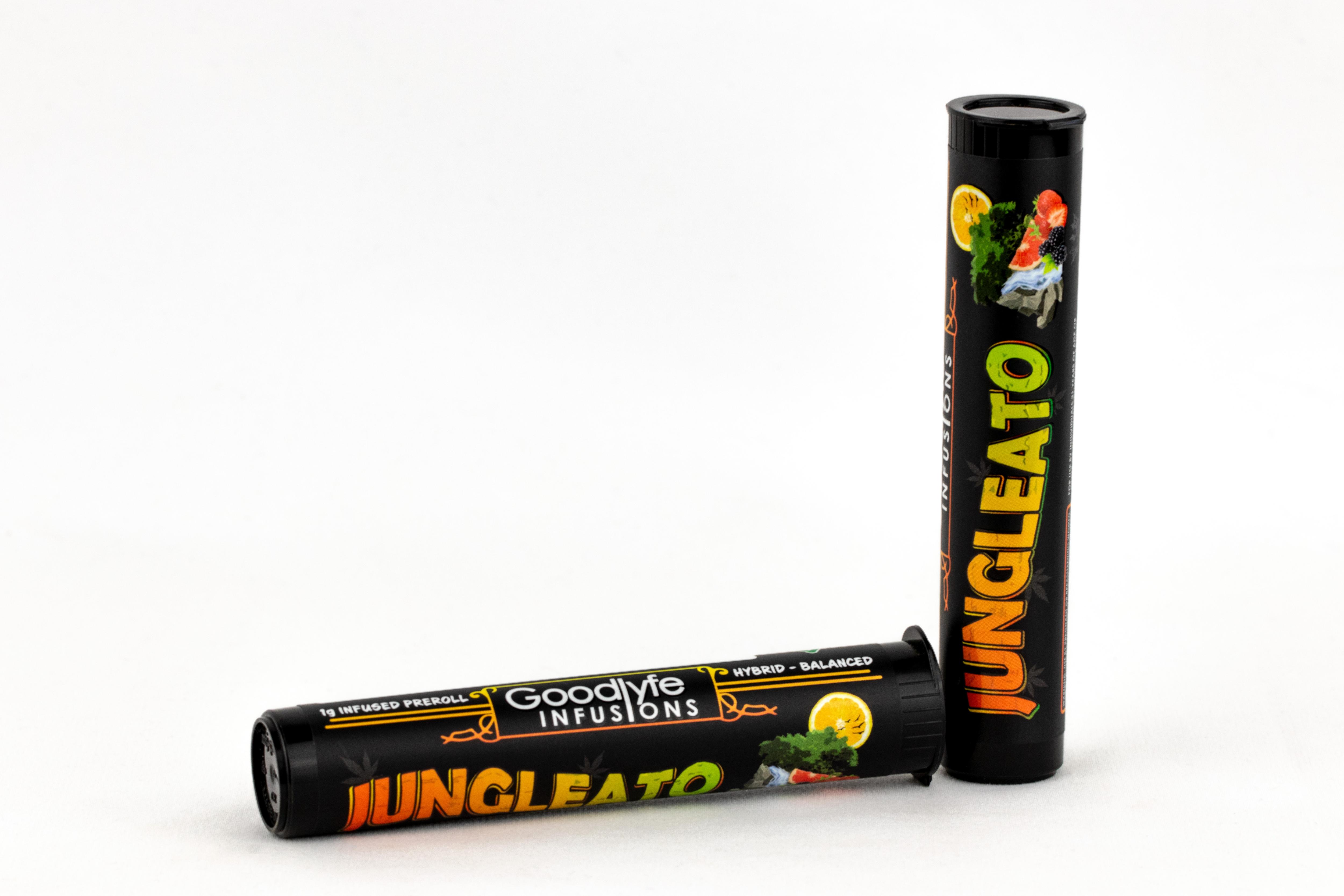 Photograph of product: Goodlyfe - 1g Infused Pre-Roll - Jungleato
