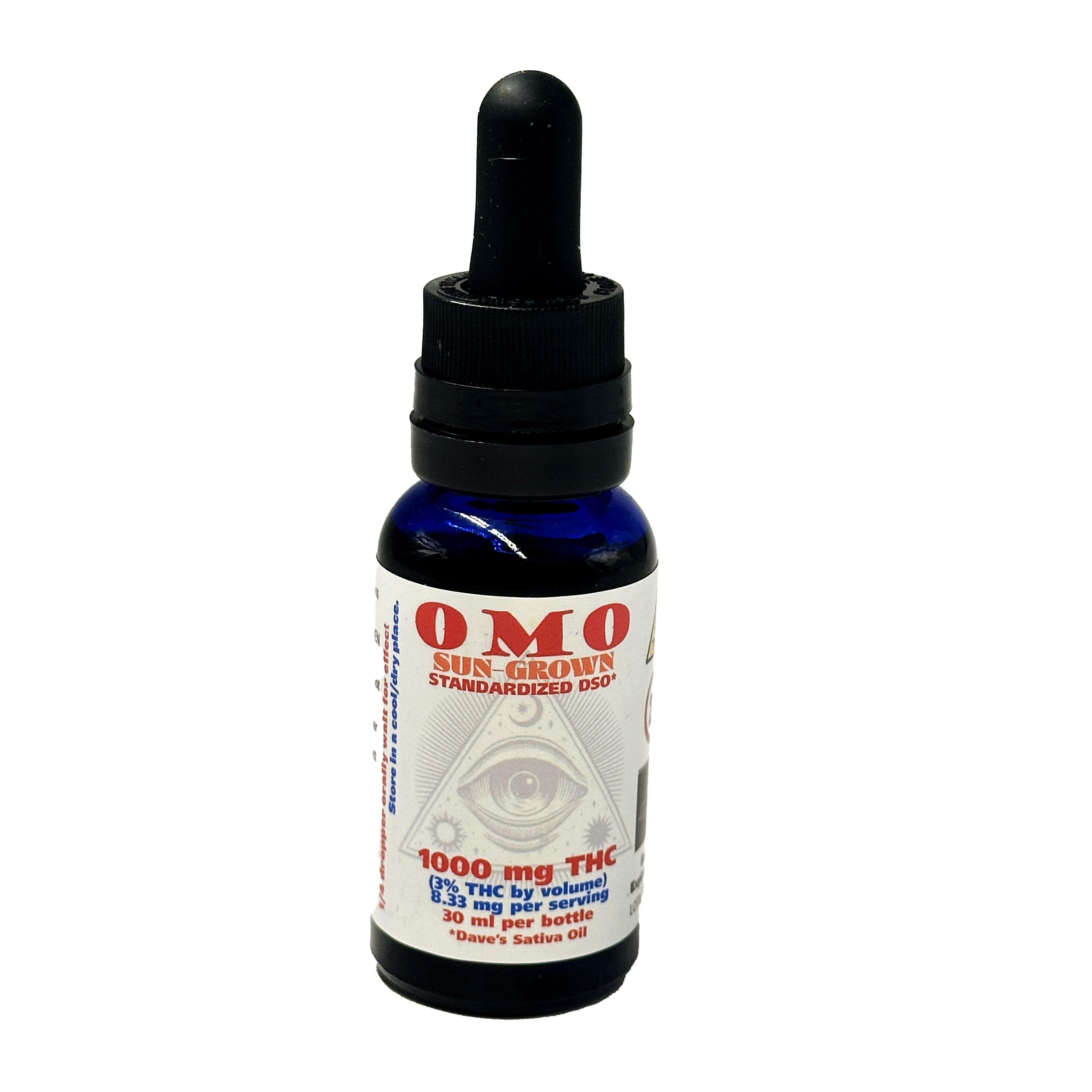 Photograph of product: OMO | DSO SungrownTincture | 1000mg