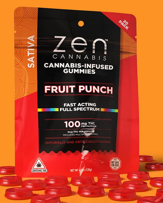 Photograph of product: Fruit Punch Oui'd 5mgX20