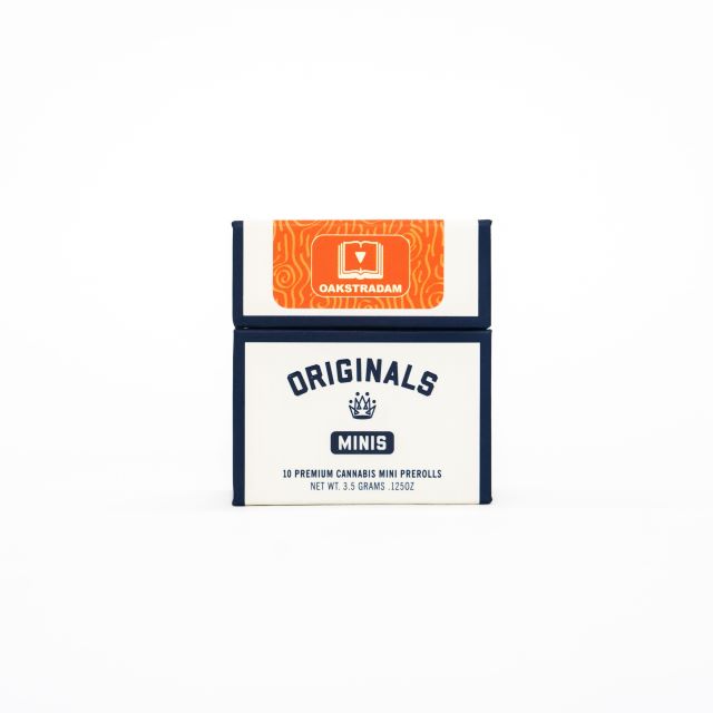 Photograph of product: ORIGINALS | OAKSTRADAM OG 10PK  - 3.5G MINI PREROLL