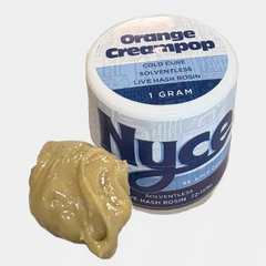 Photograph of product: NYCE | Rosin Jar | Orange Cream Pop