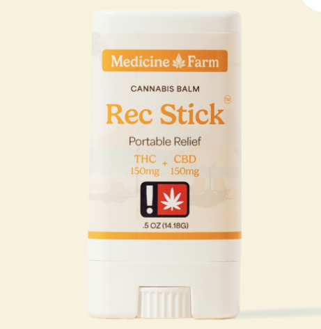 Photograph of product: Medicine Farm Botanicals | Rec Stick 1:1 Balm | 0.5oz